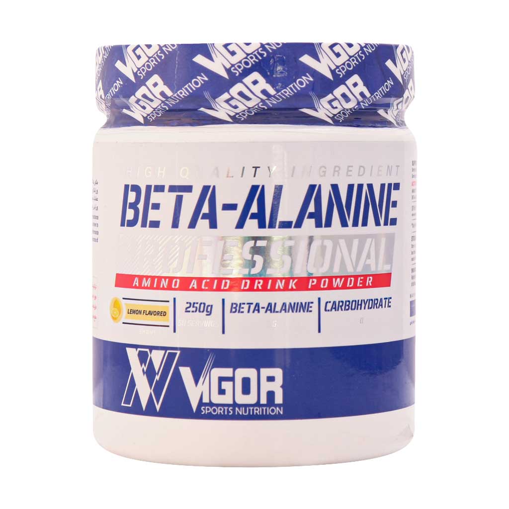 Vigor-Beta-Alanin-Powder-250-g بتا آلانین ویگور | 250 گرم | 50 سروینگ
