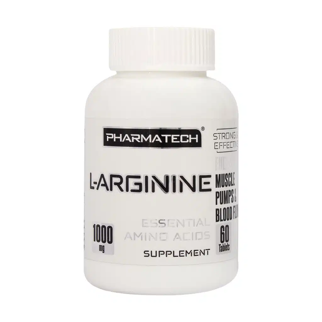 Pharma-Tech-L-Arginine-۲۰۰۰mg-۶۰-Tablets.jpg قرص آرژنین 2000 میلی گرم فارماتک 60 عدد
