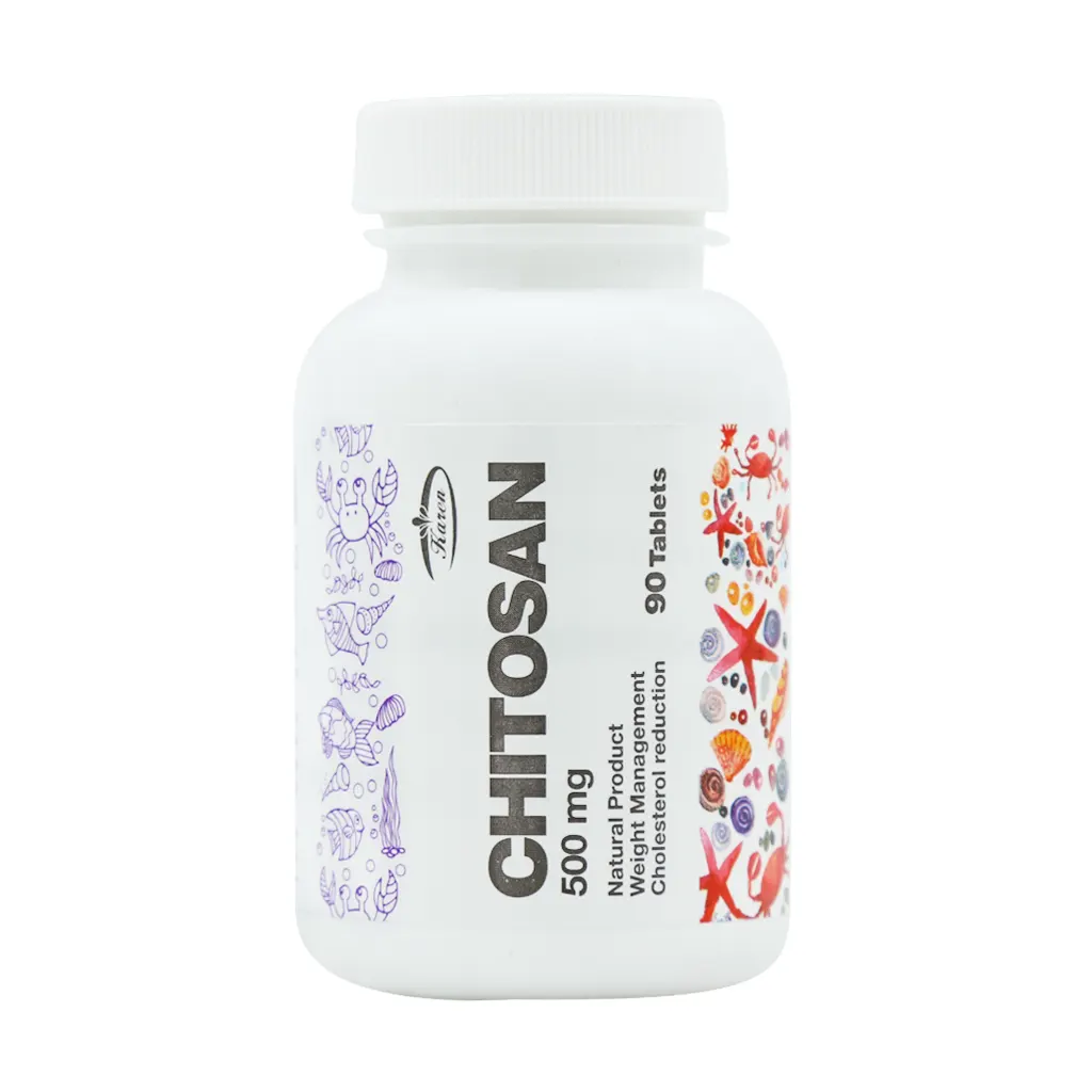 قرص کیتوزان ۵۰۰ کارن قرص کیتوزان ۵۰۰ کارن