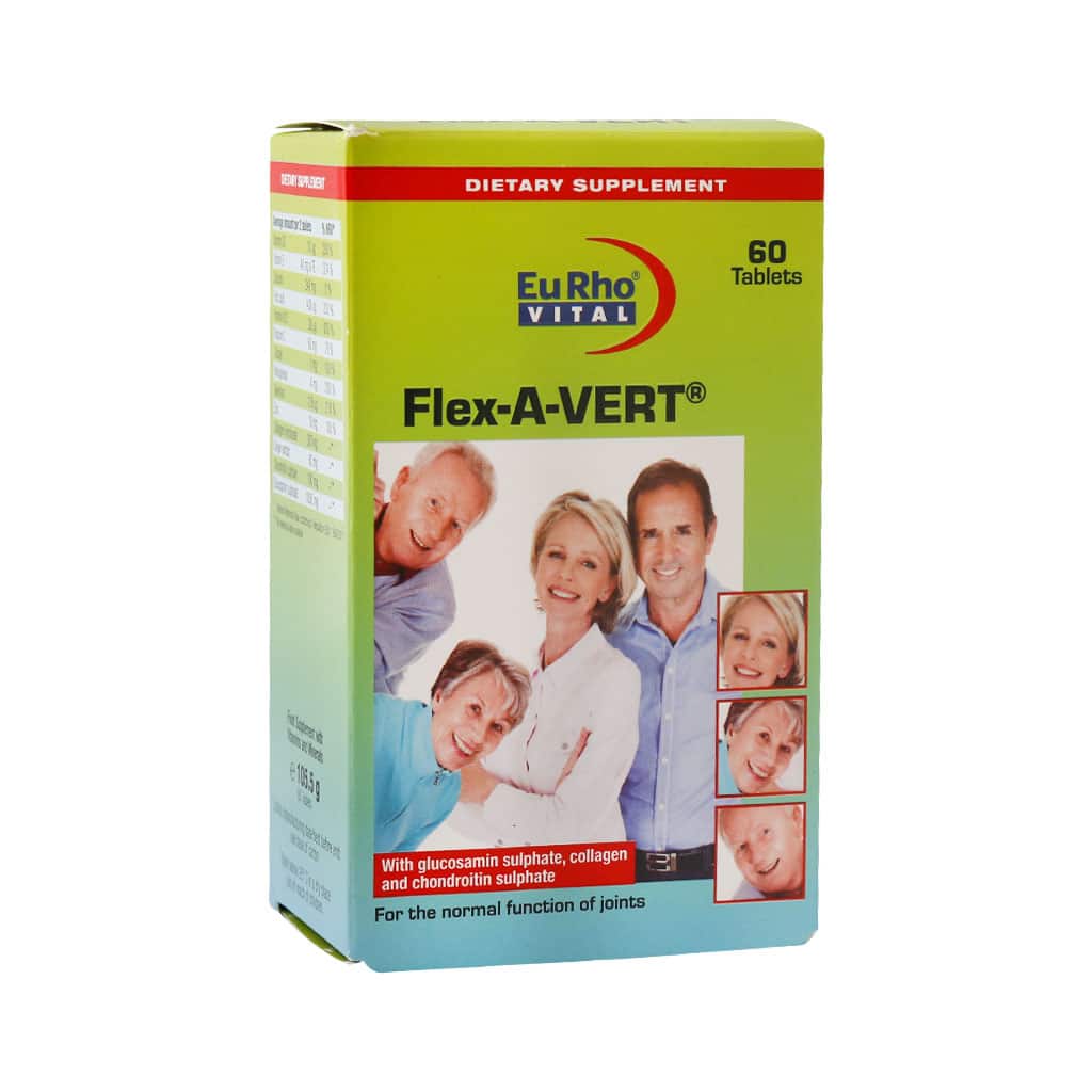 EuRho-Vital-Flex-A-Vert-60-Tabs فلکس اورت یوروویتال ۶۰ عدد
