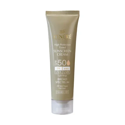 کرم ضد آفتاب رنگی سینره SPF50 - بژ روشن ، بژ طبیعی ، بژ تیره - ایرانیان دارو - کرم ضد آفتاب رنگی SPF50 سینره 50 میلی لیتر - بژ تیره | ایرانیان دارو