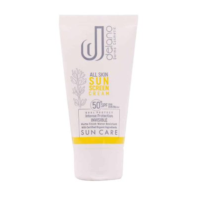 قیمت کرم ضد آفتاب SPF50 دلانو مناسب انواع پوست 50 میلی لیتر | ایرانیان دارو