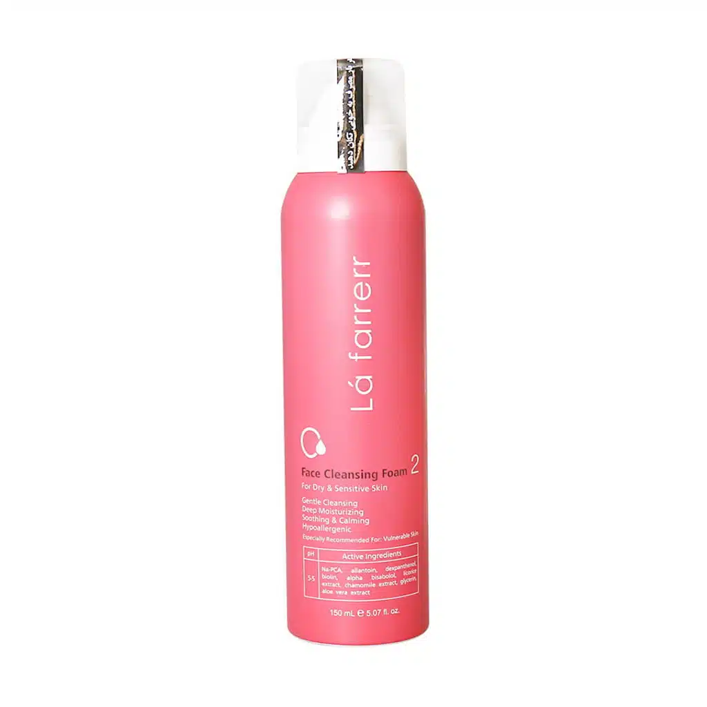 La-Farrerr-Face-Cleaning-Foam-for-Dry-and-Sensitive-Skin-150-ml.jpg.webp فوم شستشوی صورت پوست خشک و حساس لافارر 150 میلی لیتر | ایرانیان دارو