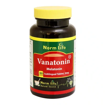 قرص زیر زبانی واناتونین ملاتونین نورم لایف - vanatonin - 60 | ایرانیان دارو