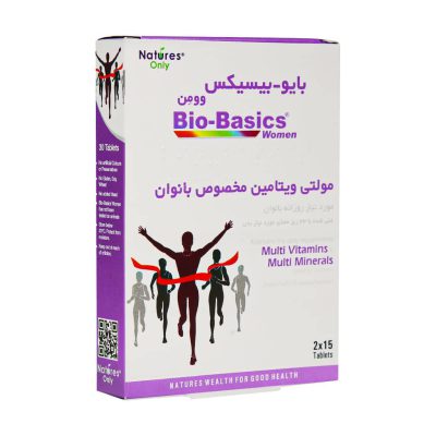 قرص مولتی ویتامین بایوبیسیکس نیچرز اونلی مخصوص بانوان 30 عدد | ایرانیان دارو